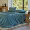 Sijo AiryWeight Tencel Sheet Set - 100% Lyocell - Full Size - 4pc Set - Teal gallery