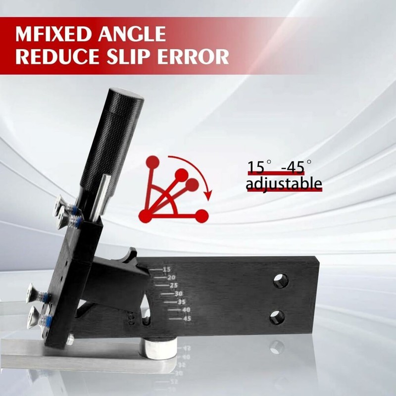 Lawn Mower Blade Sharpener Adjustable Balancer 15°- 45° For Straight & Standard gallery