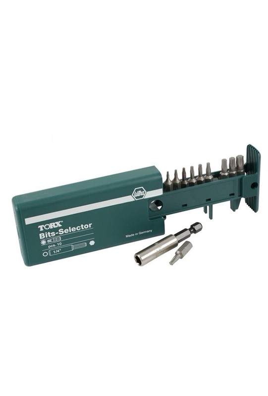 Wiha Tools 79242 TORX Bit Selector Set 11-Piece With 1/4” Magnetic Bit Holder gallery