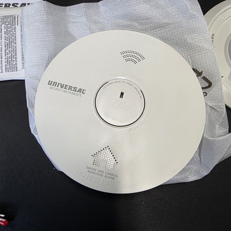 Universal Security Instruments Hardwired Smoke Carbon Monoxide Detector 12/2025 gallery