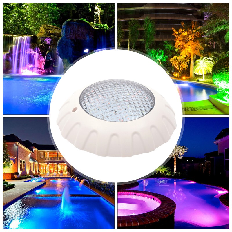 IP68 Waterproof 38W 12v LED Pool Lights Underwater RGB Swimming light Lamp Spa gallery