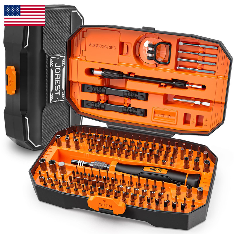 Jorest 152 In 1 Precision Screwdriver Set Tool Gifts For Men Magnetic Tool Kit gallery