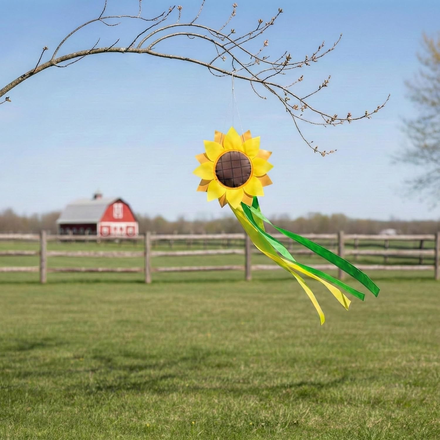 42” Sunflower Windsock – Floral Outdoor Garden Decor gallery