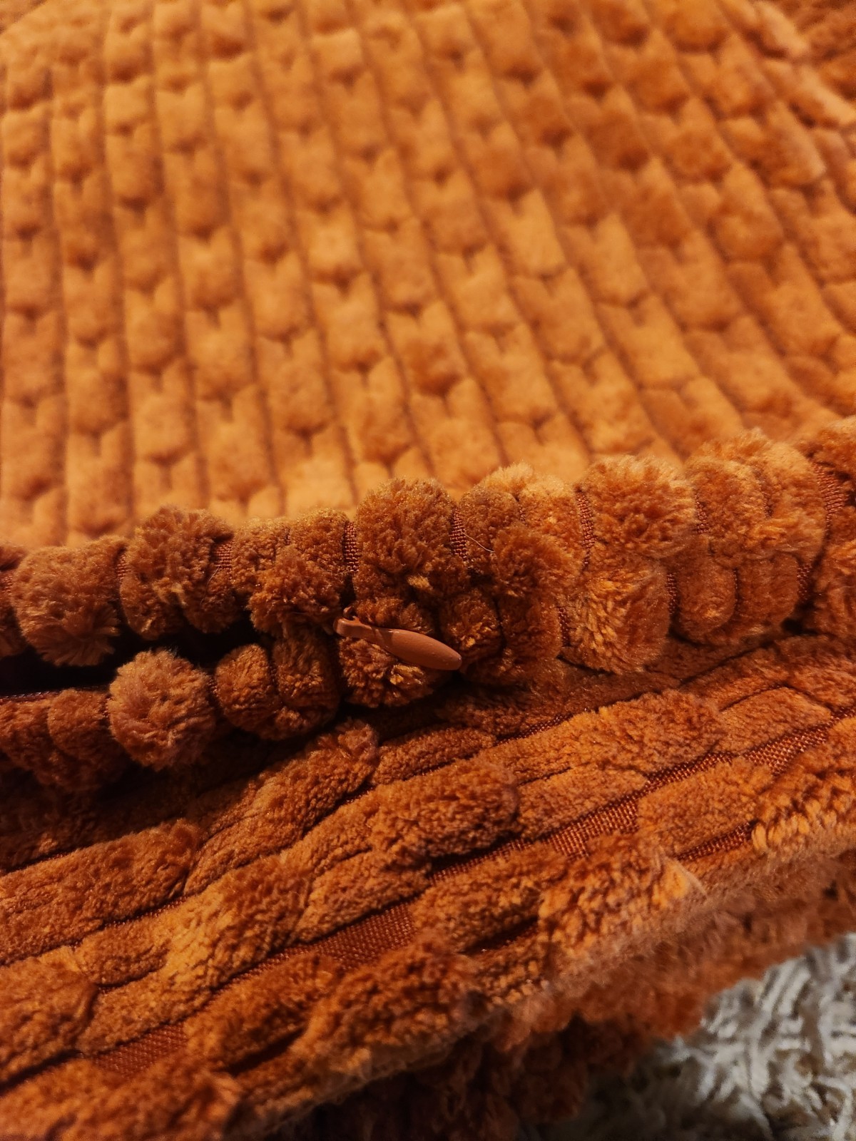 Pillow Covers 18x18, Corduroy Square Set Of 12, BURNT ORANGE. Excellent gallery