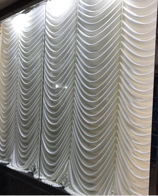 Austrian Curtain Wave Swag Lycra (10'W x 10'H, 20'W x 10'H) gallery