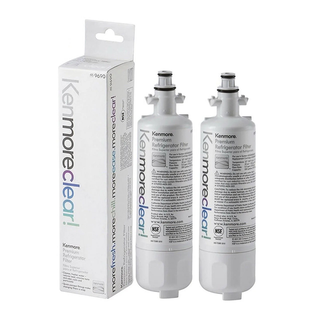 NEW Kenmore 9690 469690 Refrigerator Water Filter  NSF/ANSI 53 Fit ADQ36006101 gallery