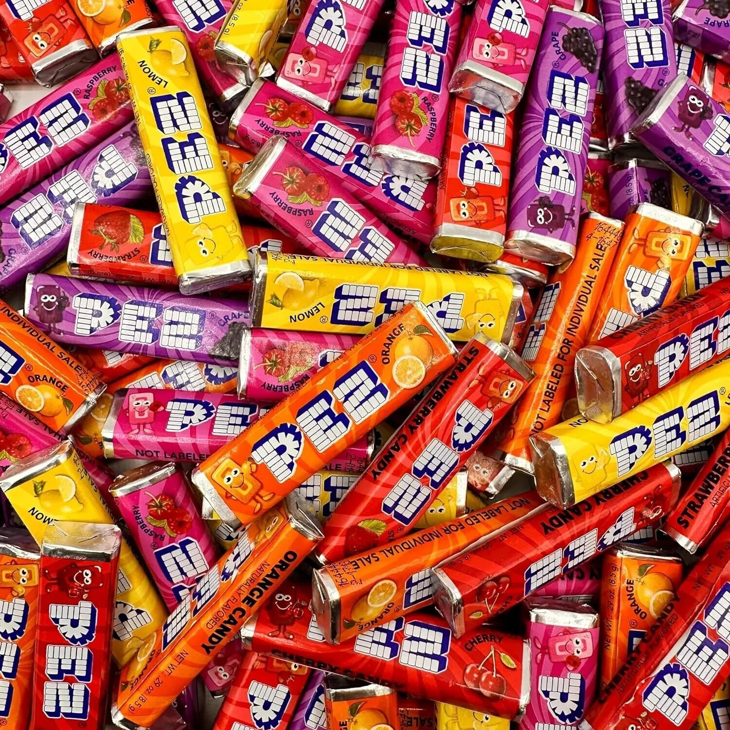 PEZ Candy Refills, 6 Assorted Fruit Flavors, Bulk & Delicious Candy (5 Pounds) gallery