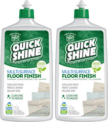 Quick Shine Multi Surface Floor Finish 27Oz, 2Pk | Cleaner & Polish to Use on H