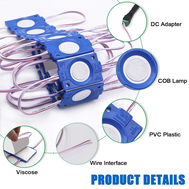 COB Module 1 LED Strip LampLamp IP65 Waterproof Super Bright Sign DC 12V Light gallery