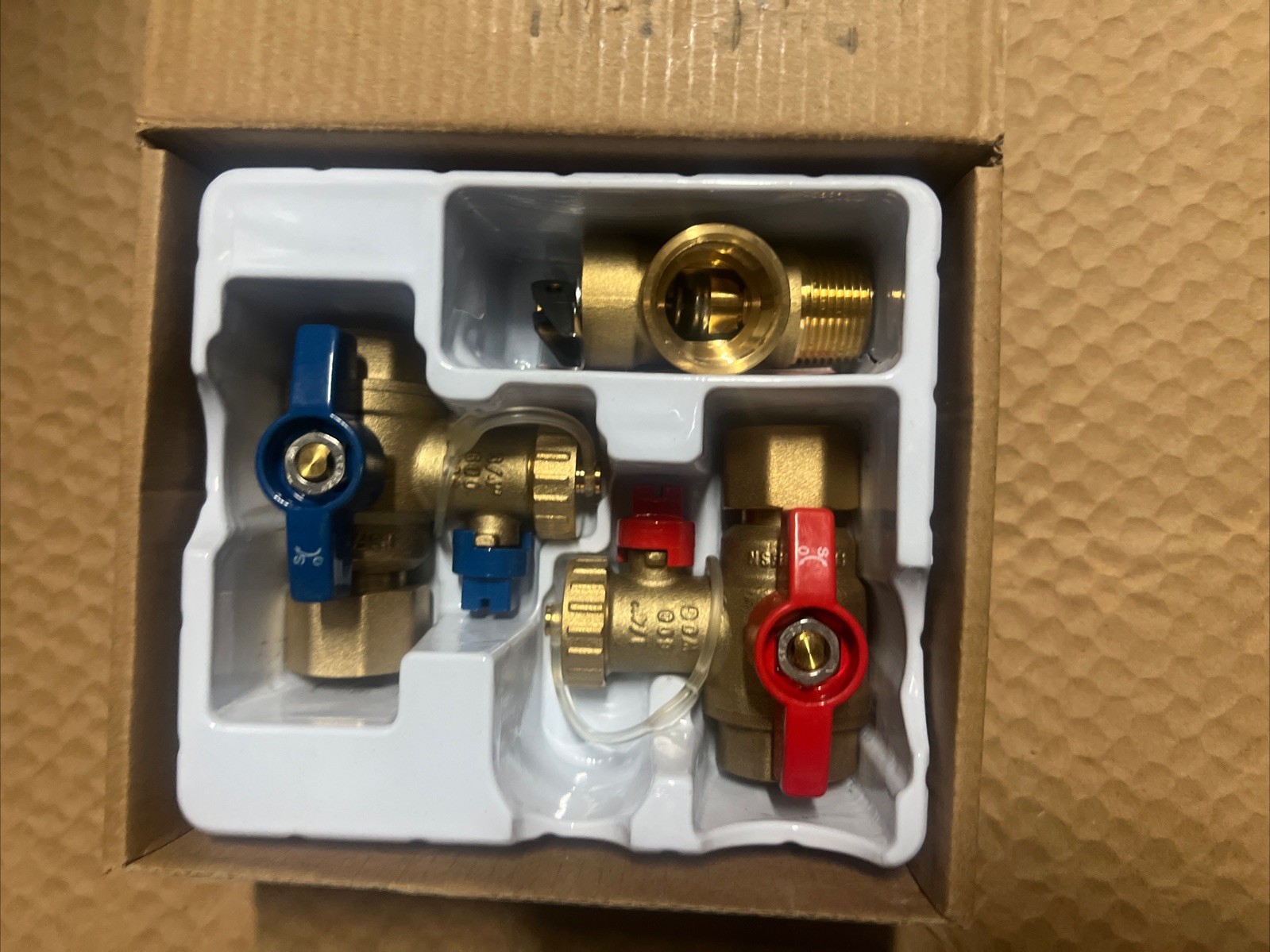 Rheem Service Valves Kit Brass RTG20326 for Tankless Water Heaters gallery