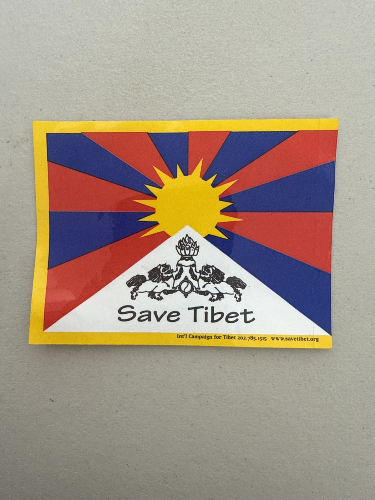 Tibet Flag Sticker Decal F724 gallery