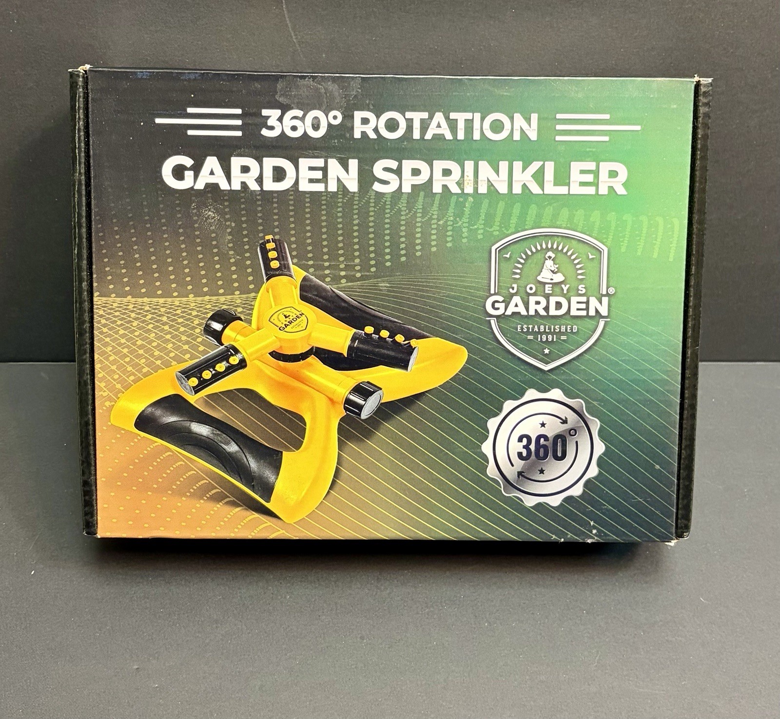Rotating Garden Sprinkler for Large Area Coverage gallery