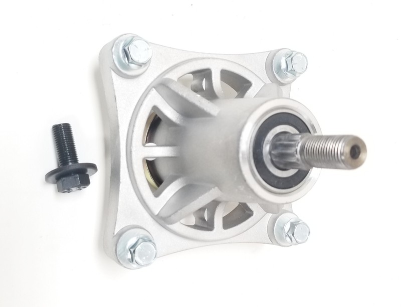 3 Spindle Assemblies for Hustler 604214 Includes Blade Bolts & Mounting Bolts gallery
