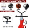28–52 Inch V Head Pipe Stand 1/2–12” Capacity Welding Plumbing Support 2500 lbs gallery