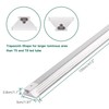SZHLUX 6 Pack LED Shop Light 4FT 60W, 8700LM, Linkable Utility Shop Light 5000K gallery
