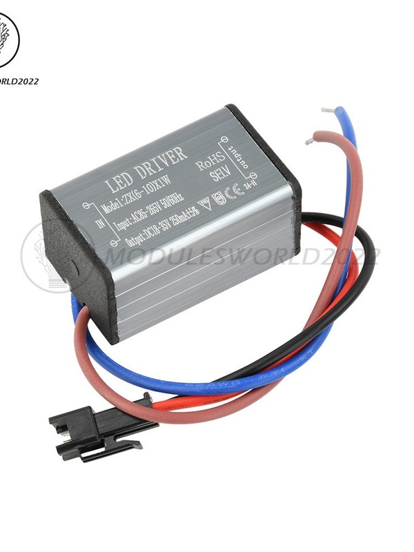 LED Driver 1-24W Adapter Transformer AC85V-265V 250mA Waterproof Power Supply gallery