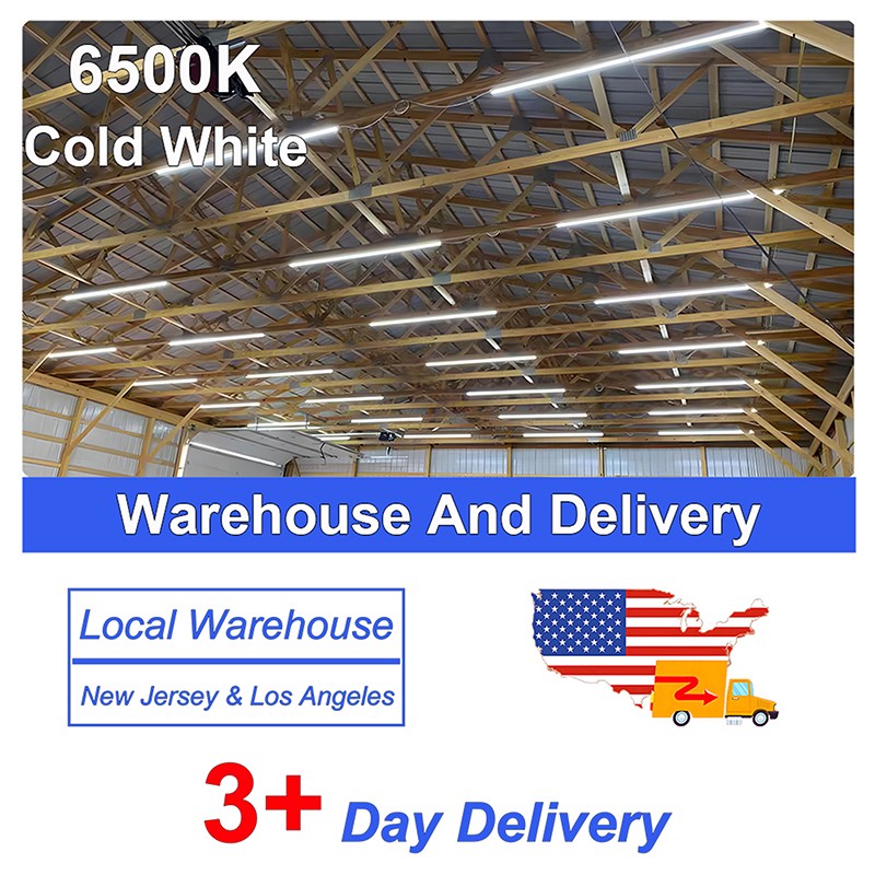 25 Pack 5Ft Led Cooler Lights Linkable T8 Led Bulb Integrated Fixture 48W 6500K gallery