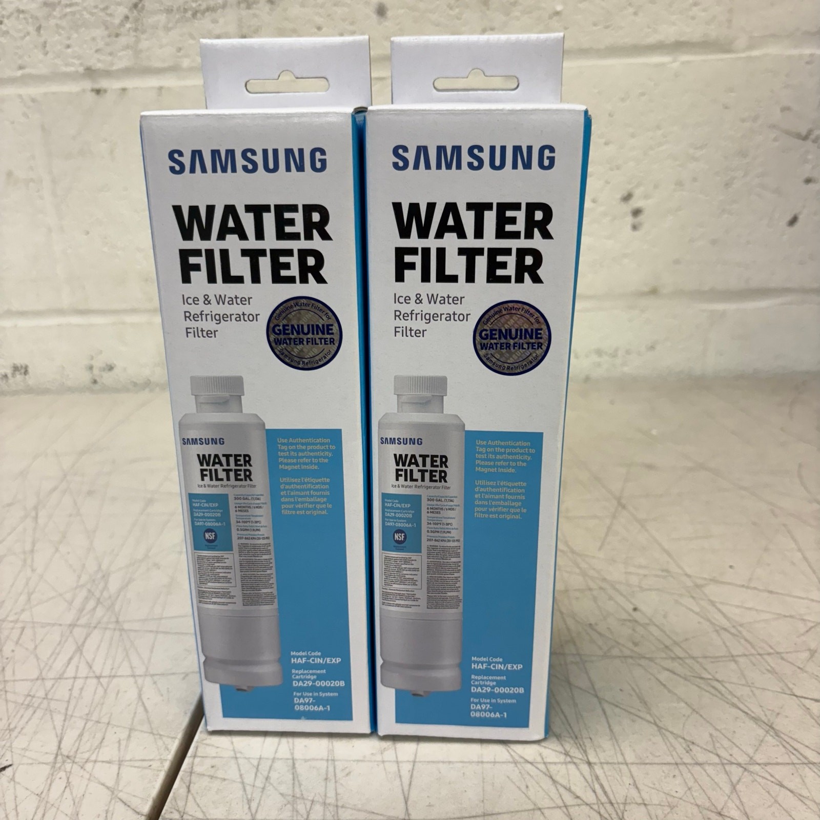 2 PACK SAMSUNG Genuine Filter for Refrigerator 6-Months DA29-00020B HAF-CIN/EXP gallery