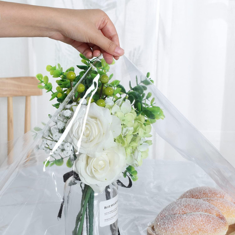 Clear Plastic Table Cover Protector 54 X 54 Inch Square Transparent Sheet Tablec gallery