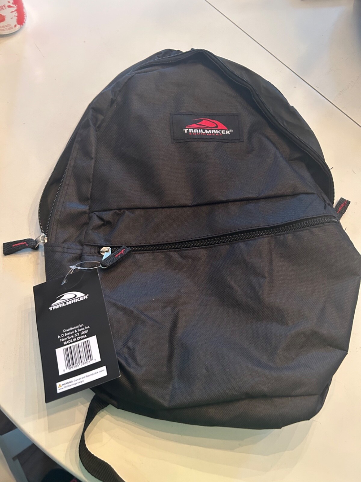 Trailmaker Equipment Backpack  Black New with tags 2