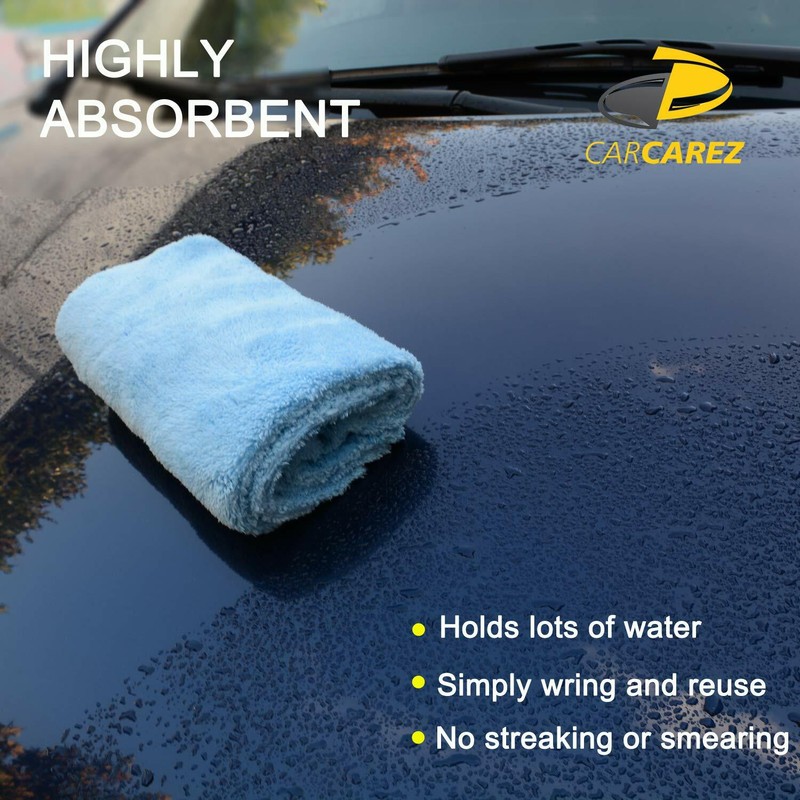 6 Pcs CarCarez Premium Microfiber Car Wash Drying Towels Professional Grade gallery