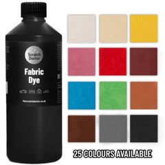 Fabric Paint/Dye. For use on clothes, upholstery, furniture, car seats and more.