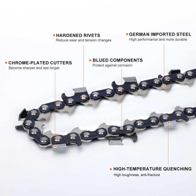 2X 20" Full Chisel Saw Chain for Echo CS590 Timberwolf Chainsaws Free Ship! gallery