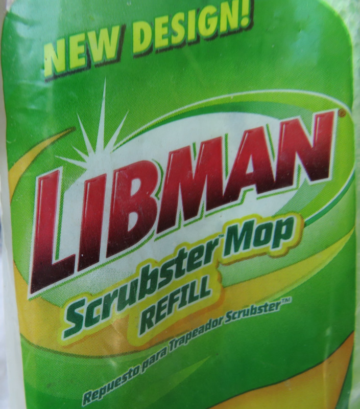 Libman Scrubster Mop Refill Easy Change Snap-on Refill Super Absorbent New gallery