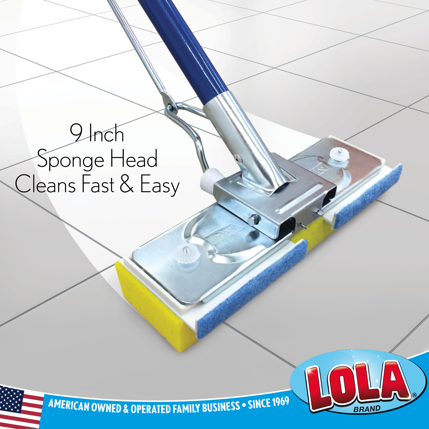 SqueezeMatic Butterfly Mop 9'' Refill - Comparable w/ Quickie TYPE S gallery