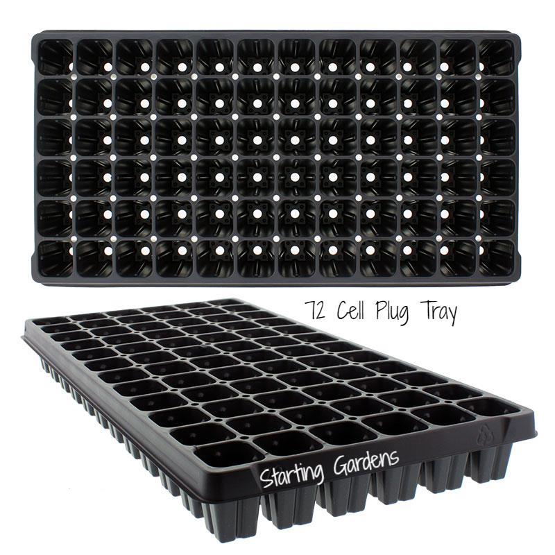 72 cell Plug Trays, (Qty. 10) Seed Starting trays, Cloning, Propagation gallery
