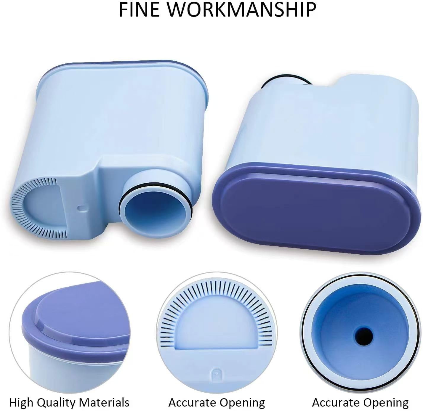 AquaClean Compatible Water Filters (2-Pack) & Descaling Liquid 4, White gallery