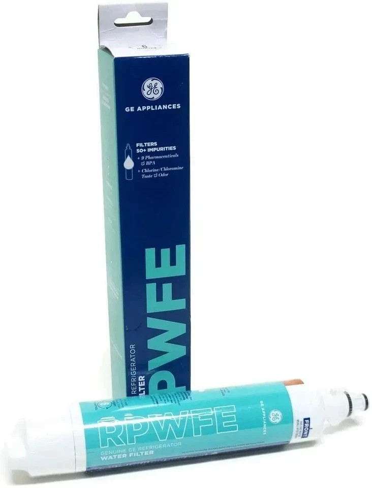 2-PC GE RPWFE Refrigerator Water Filter 2-Pack Household Fridge Filter（No chip) gallery
