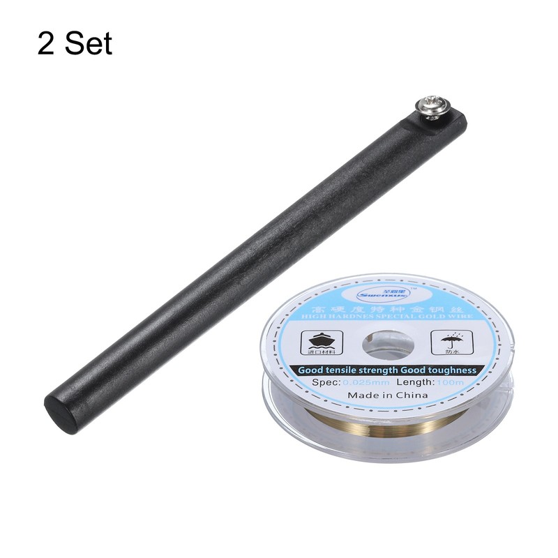 100m Molybdenum Screen Cutting Wire Line Handle LCD Separate 0.025mm gallery