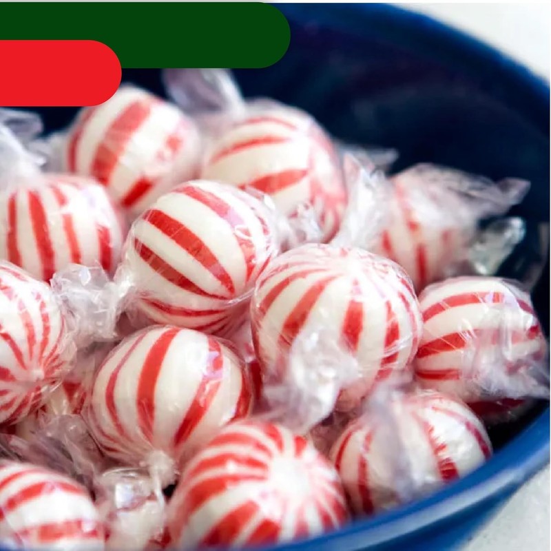 Jumbo Mint Balls - 2 Pound Bulk Pack (About 90 Count) - Peppermint Hard Candy gallery