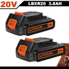 2Pack Battery For BLACK+DECKER LBXR20 20Volt MAX Li-Ion LBXR20-OPE LB20 LBXR2020 gallery
