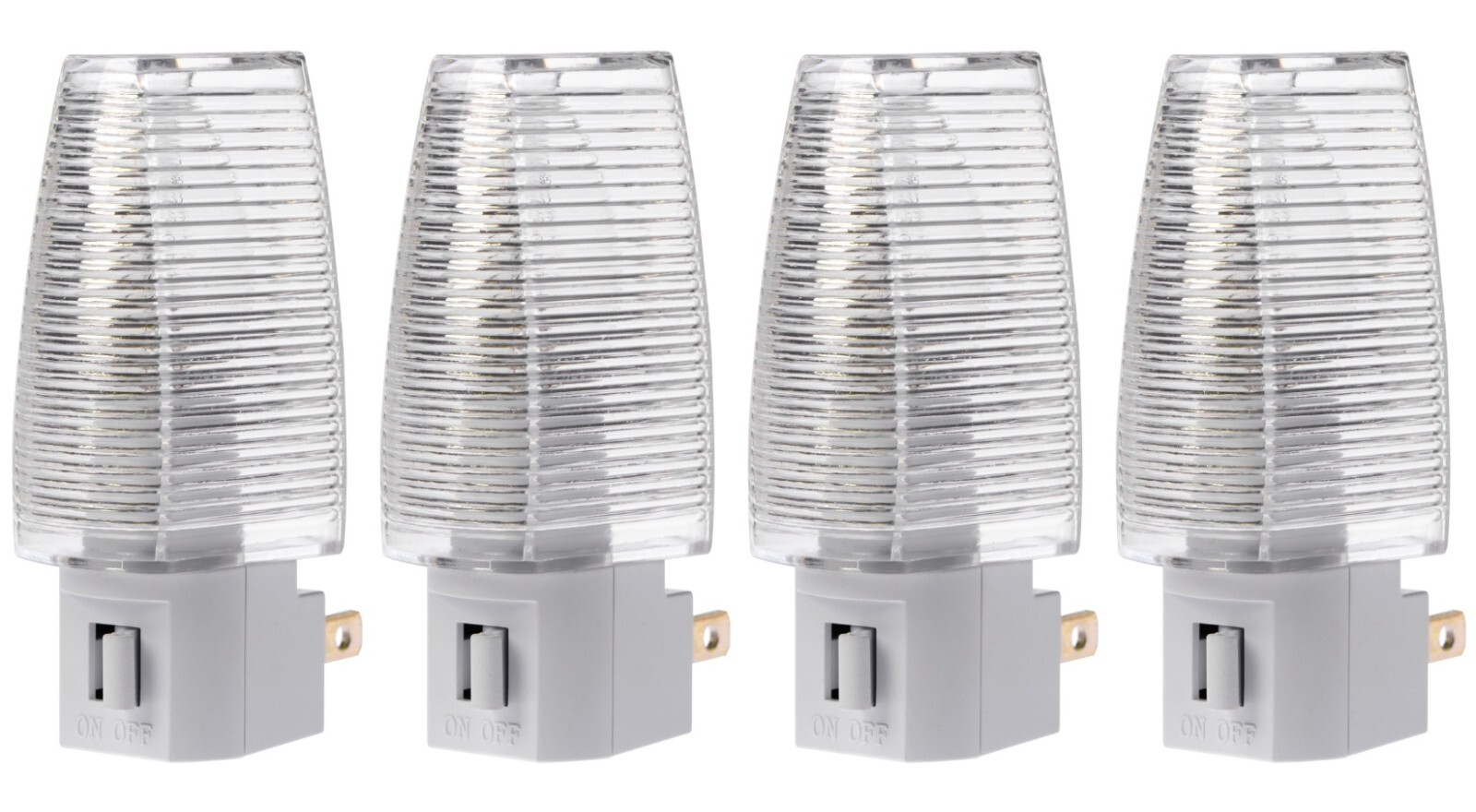 Plug in Night Light with Manual On/Off Switch - Includes 4W Bulb | 4 Pack gallery