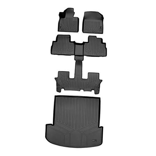 All Weather Custom Fit 3 Row & 4 Rows (A + BC + D) Kia Telluride 2020 - 2025 gallery