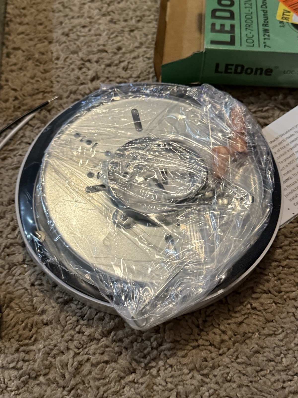 4X LEDone 7-in. 85-Watt Equivalent Integrated LED Recessed Round Downlight LED gallery