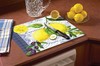 Lemons & Olives Glass Cutting Board, 15" x 12" gallery
