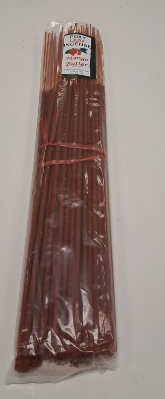 FOXY LADY DOUBLE STRENGTH 19 INCH INCENSE SWEET NUTS 25 STICKS 3+ HOURS gallery
