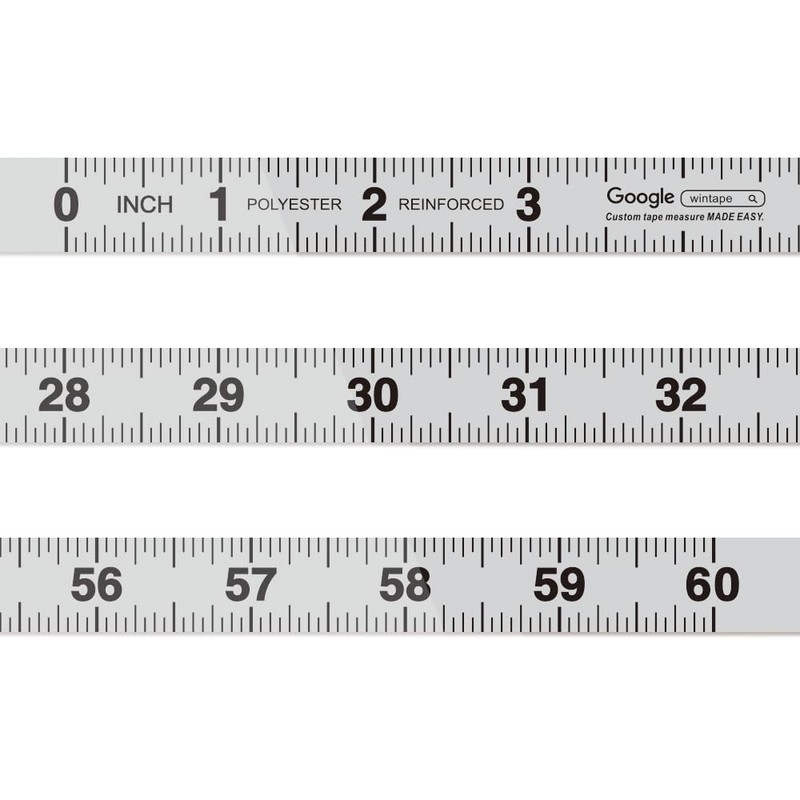 Adhesive Backed Workbench Ruler Tape Measure Left/Right 60 Inch 152cm gallery