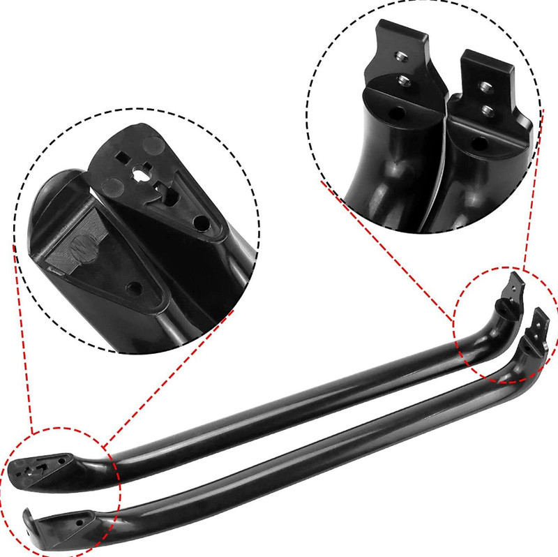 Freezer Refrigerator Door Handle Kit WR12X22183 For GE GTH18GBDCRBB GTH18GCDDRBB gallery