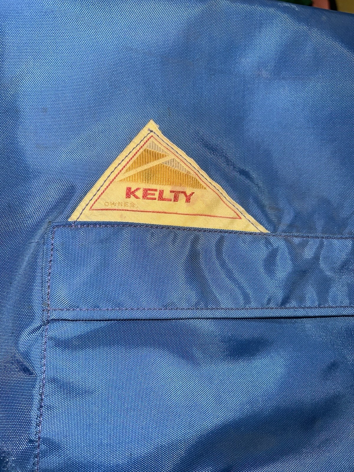 Vintage KELTY X-Large External Frame Backpack Blue Hiking MountainPack 4