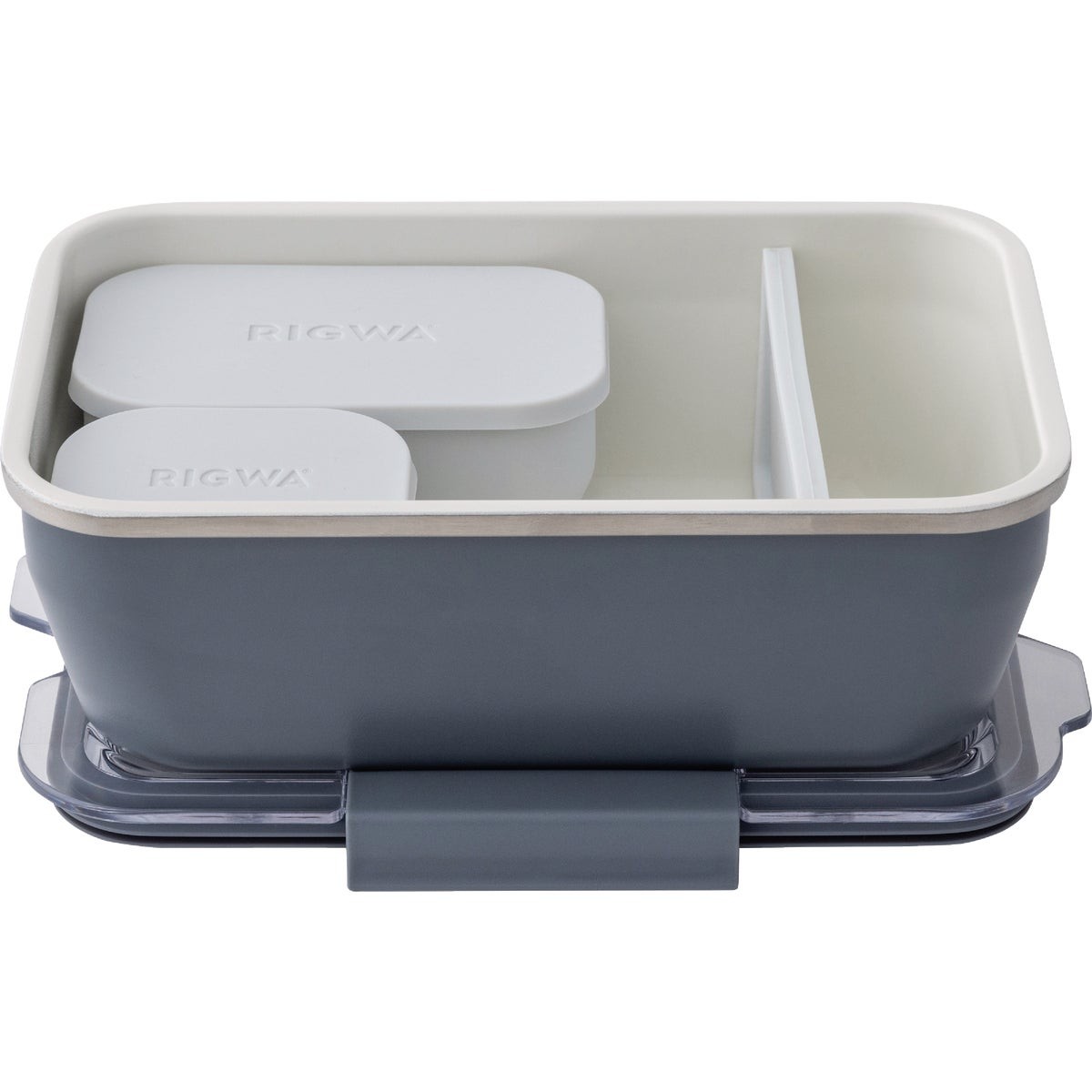 Rigwa Life 8 In. x 5 In. Bento Box Kit, Slate REX85_SLAT Rigwa Life REX85_SLAT gallery