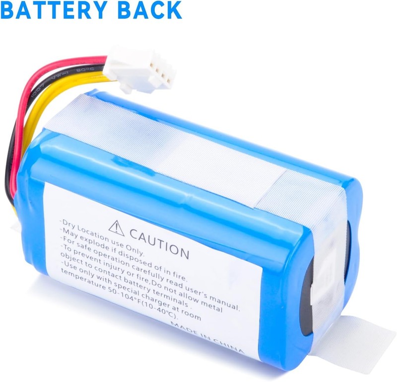 3400mAh Replacement Battery for Pyle Pure Clean PUCRC95 PUCRC95UK PUCRC96B gallery