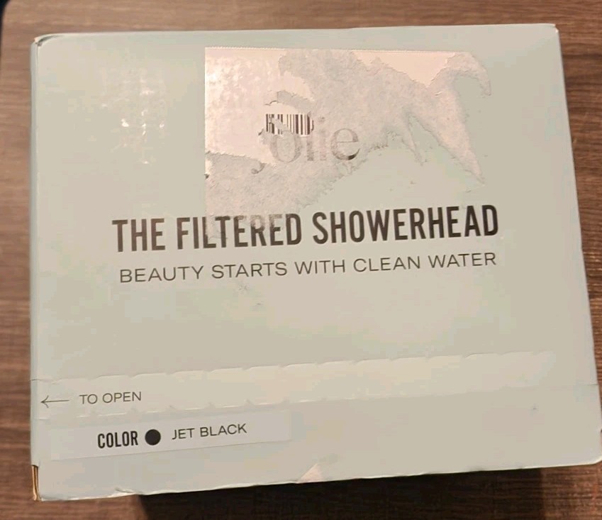 Jolie The Filtered Showerhead w/ Filter - Jet Black SEALED gallery