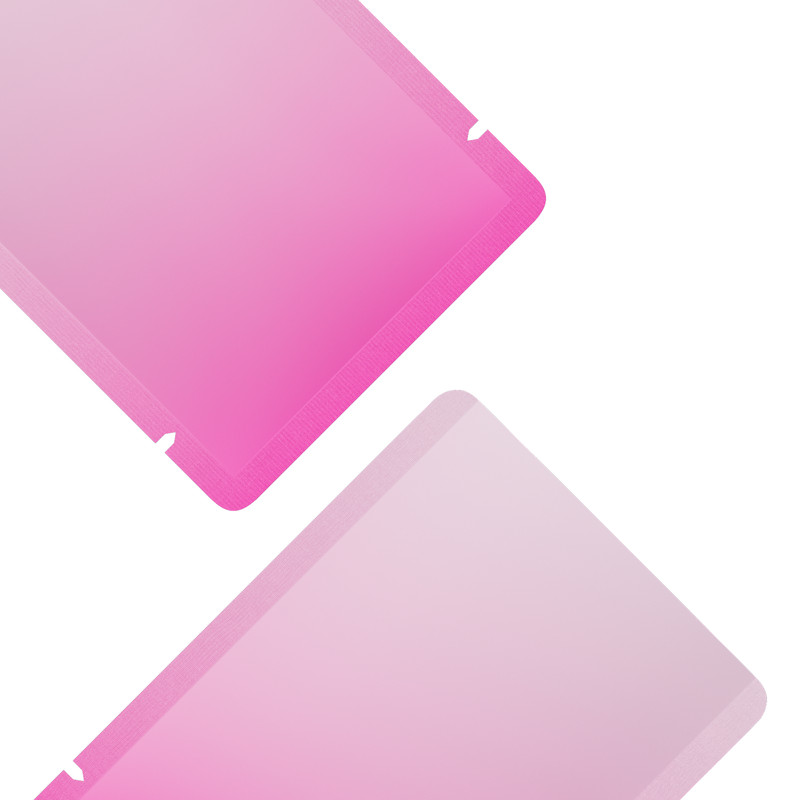 100/500/1000 Ombre Gradient Flat Open Fill Heat Sealable Beauty Packaging Bags gallery