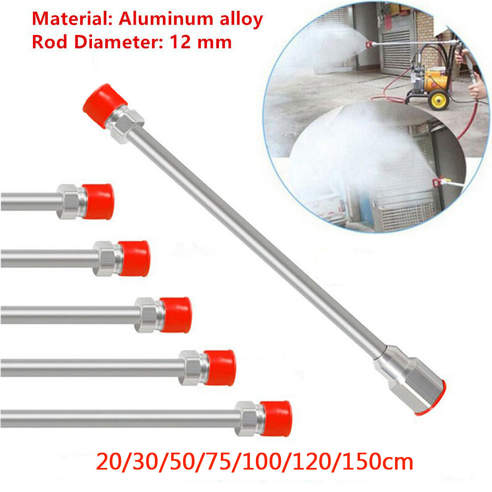 Airless Paint Sprayer Spray Gun Tip Extension Pole Rod 20/30/50/75/100/120/150cm