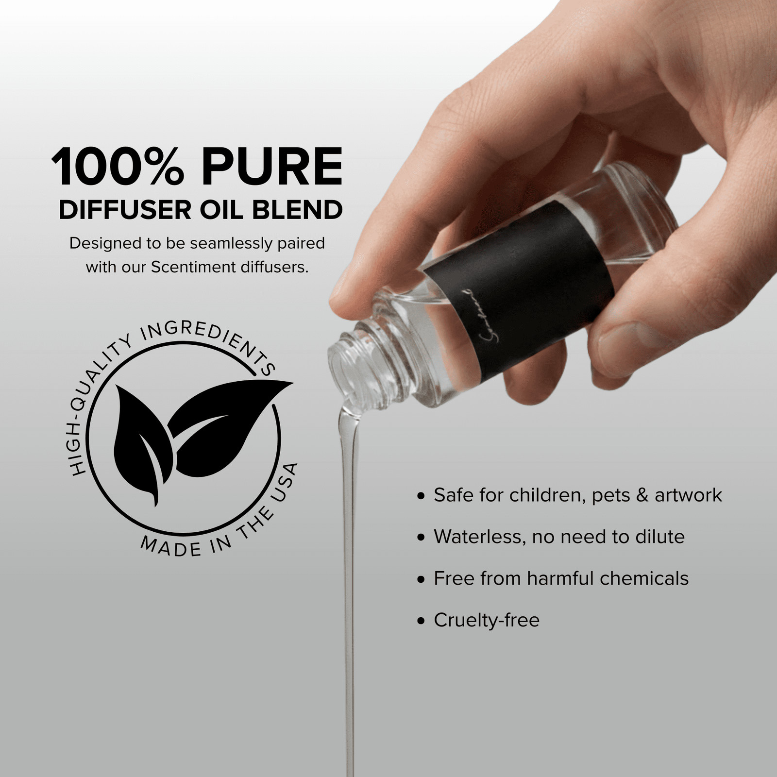 Scentiment Hotel Scents Diffuser Oil Discovery Set – Top 3 Luxury Fragrance Oils gallery