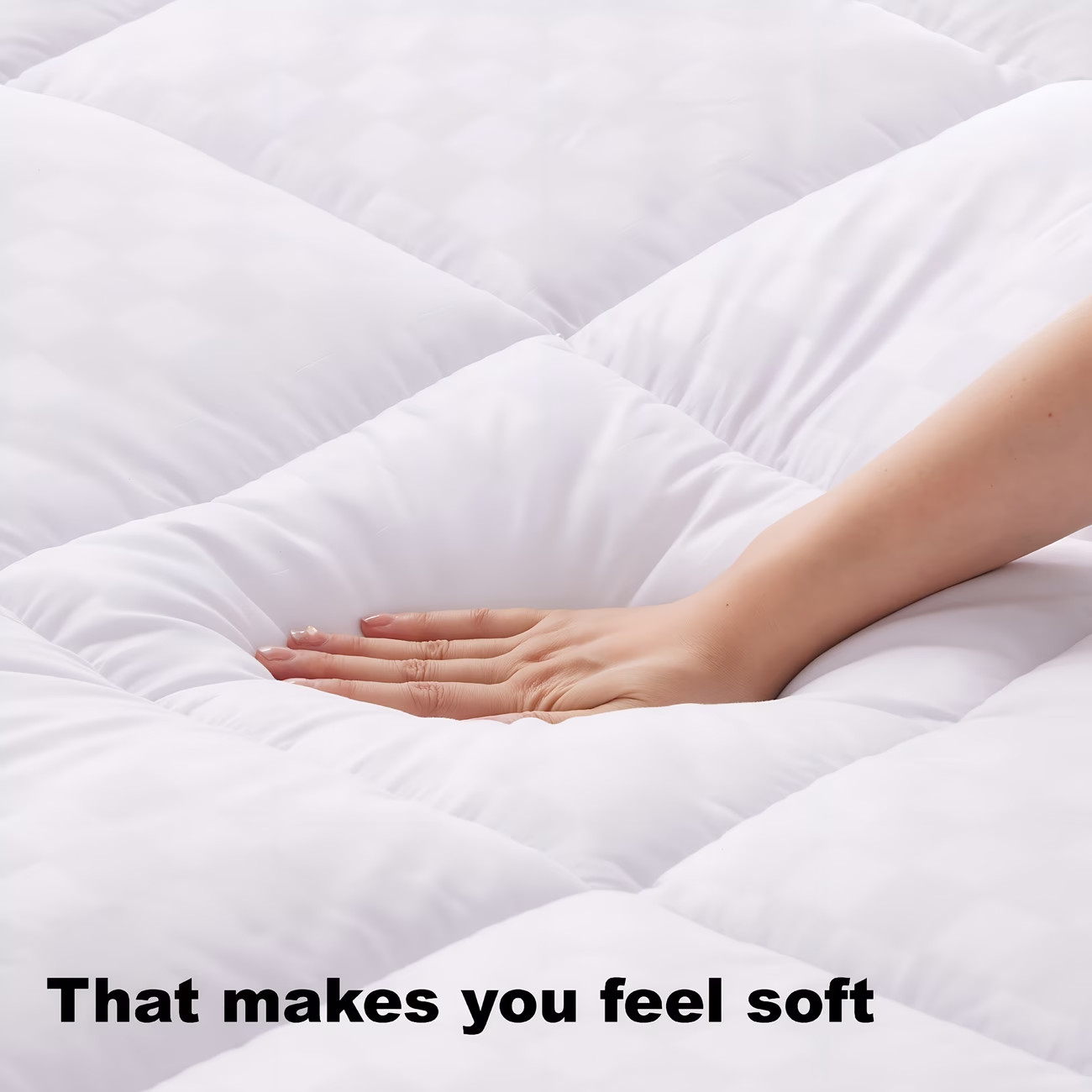Mattress Topper Full Queen Comfortable Memory Foam Bed Topper gallery